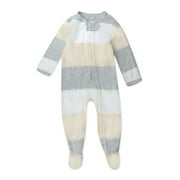 Honest Baby Clothing Organic Cotton Boy/Girl Long Sleeve Sleep N Play Footed Pajamas, Sizes Preemie-24 Months